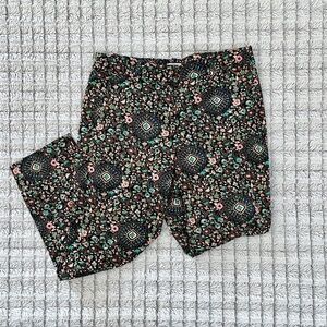 J Crew Kaleidoscope Tapered Dress Pants